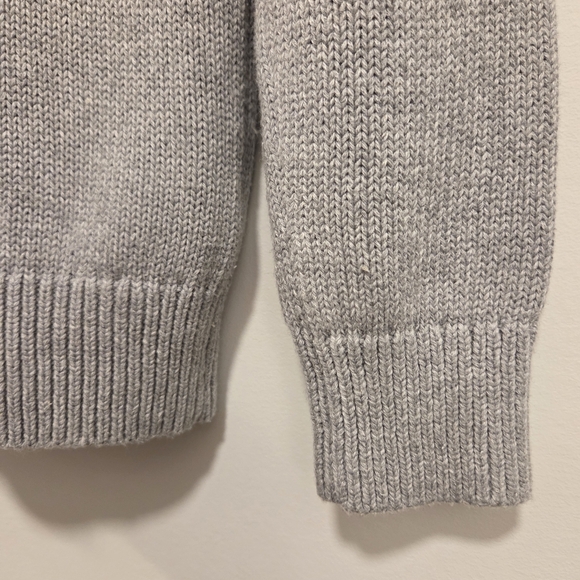 RW&CO Men’s Grey Knit Sweater XS 100% Cotton Slim Fit - Picture 5 of 8